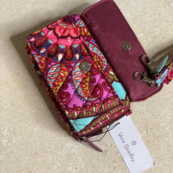 NWT❗️Vera Bradley Crossbody / Wristlet - Picture 4 of 7